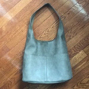 Ultra suede lite olive handbag